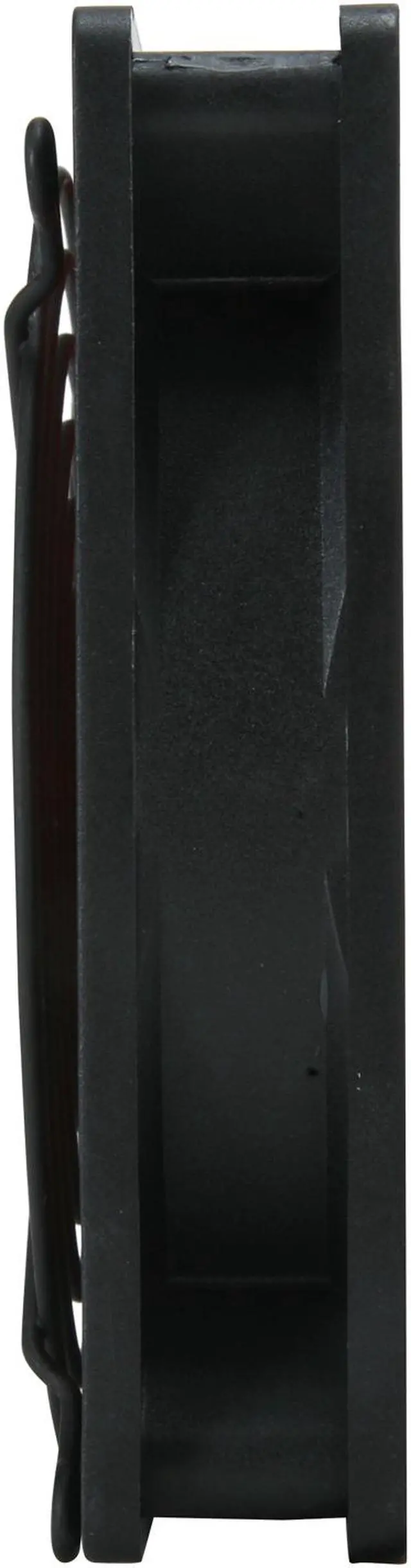Alt view image 3 of 5 - Rosewill RFX-120 - 120mm Computer Case Cooling Fan - Black Frame with Red Fan Blades, 2-Ball Bearing, Silent, 2-Speed with PWM Control