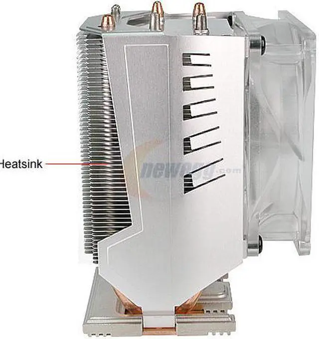 Alt view image 4 of 9 - Rosewill RCX-Z940-SL 92mm 2 Ball CPU Cooler