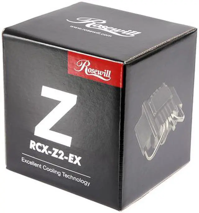 Alt view image 10 of 12 - Rosewill RCX-Z2-EX 92mm 2 Ball PWM CPU Cooler