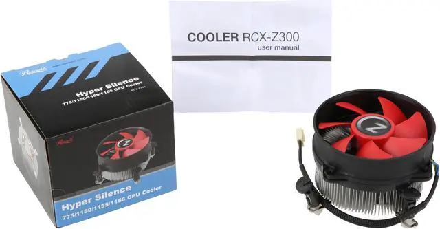 Alt view image 8 of 8 - Rosewill RCX-Z300 - 92mm CPU Cooler Fan - Ball Bearing