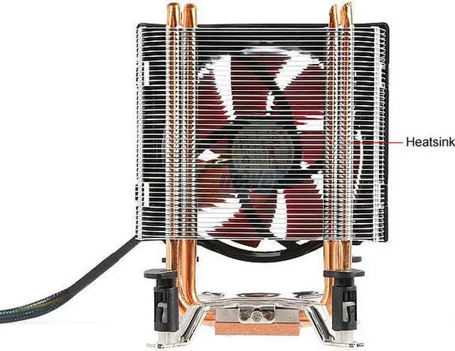 Alt view image 6 of 12 - Rosewill RCX-Z775-LX 92mm Ball CPU Cooler