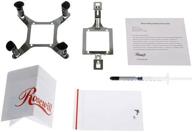 Alt view image 16 of 19 - Rosewill RCX-Z5-Ultra 92mm x 2 Two Ball + Long Life Sleeve CPU Cooler