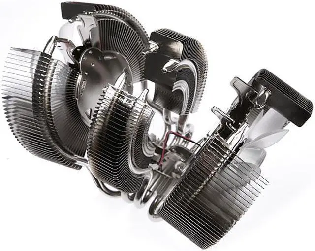 Alt view image 6 of 19 - Rosewill RCX-Z5-Ultra 92mm x 2 Two Ball + Long Life Sleeve CPU Cooler