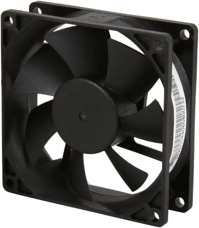 Main image of Rosewill RFA-80-K - 80mm Computer Case Cooling Fan with LP4 Adapter - Sleeve Bearing, Silent Case Fan