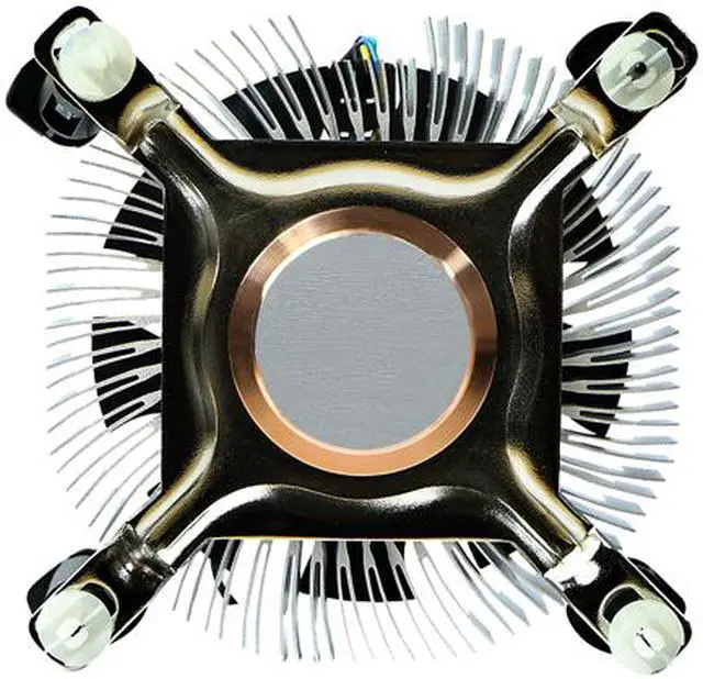 Alt view image 3 of 4 - Rosewill RCX-Z775-LP 80mm Sleeve Low Profile CPU Cooler - OEM