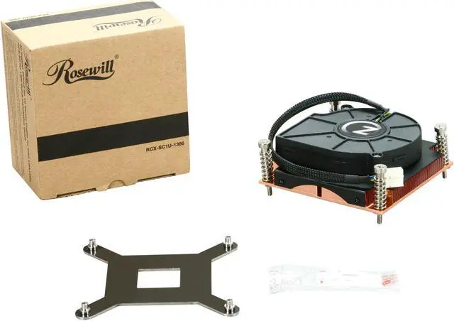 Alt view image 5 of 5 - Rosewill RCX-SC1U-1366 70mm 2 Ball CPU Cooler