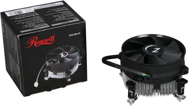 Alt view image 8 of 8 - Rosewill RCX-Z90-CP - 92mm CPU Cooling Fan - Long Life Sleeve