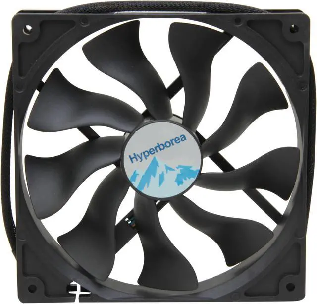 Alt view image 3 of 4 - Rosewill ROCF-11003 - 140mm Computer Case Cooling Fan - Hydro Dynamic Bearing, Silent, 2 Rotation Speeds with PWM Control