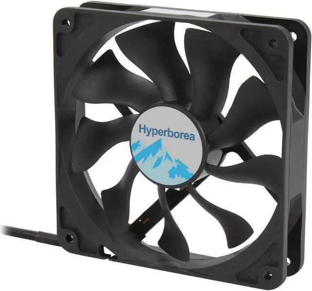 Main image of Rosewill ROCF-11004 - 120mm Computer Case Cooling Fan - Hydro-Dynamic Bearing, Silent, 2-Speed with PWM Control