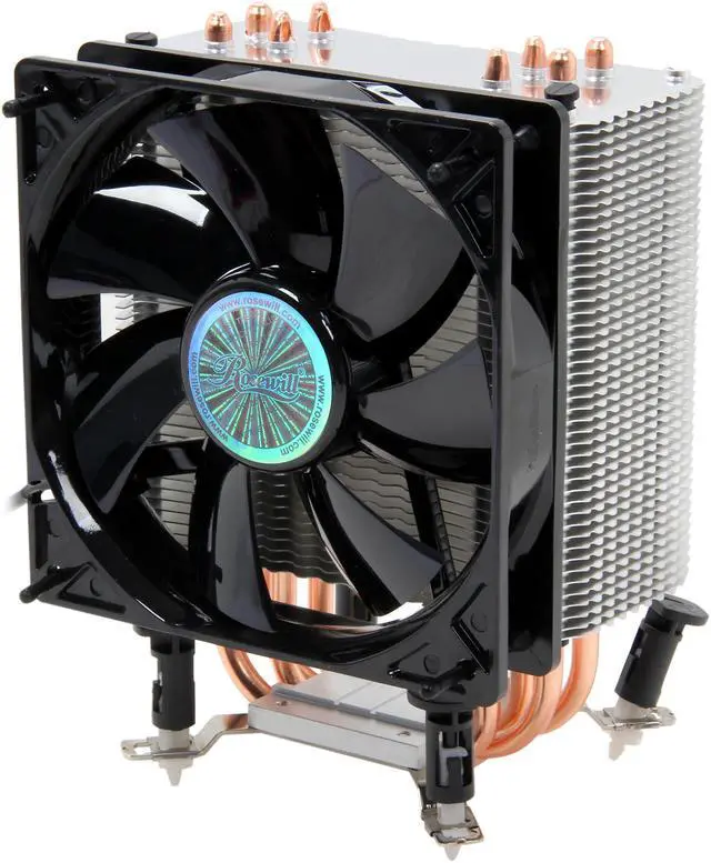 Main image of Rosewill ROCC-12001 AIOLOS - 120mm CPU Cooler with Long Life Sleeve - Compatible with Intel Core i5 & i7