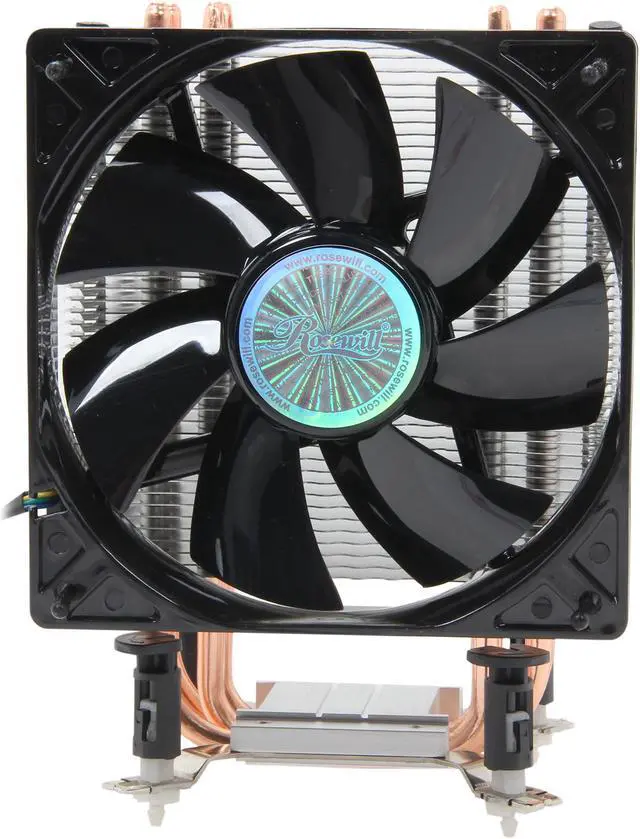 Alt view image 2 of 6 - Rosewill ROCC-12001 AIOLOS - 120mm CPU Cooler with Long Life Sleeve - Compatible with Intel Core i5 & i7