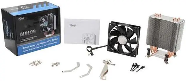 Alt view image 6 of 6 - Rosewill ROCC-12001 AIOLOS - 120mm CPU Cooler with Long Life Sleeve - Compatible with Intel Core i5 & i7