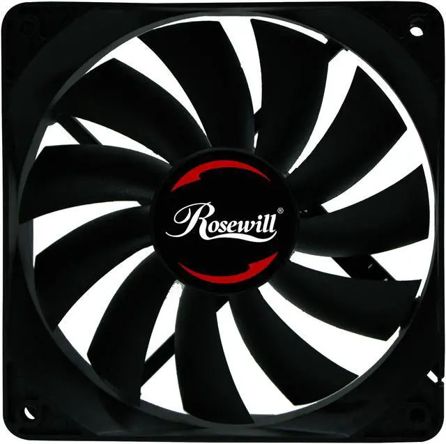 Alt view image 2 of 4 - Rosewill Computer Case Fan, 140 mm, Seal IP56 Dust Resistant and Splash Proof, PWM Speed Control, Teflon Nano Bearing with Noise Cancelation Adapter, Silent - RAWP-141411