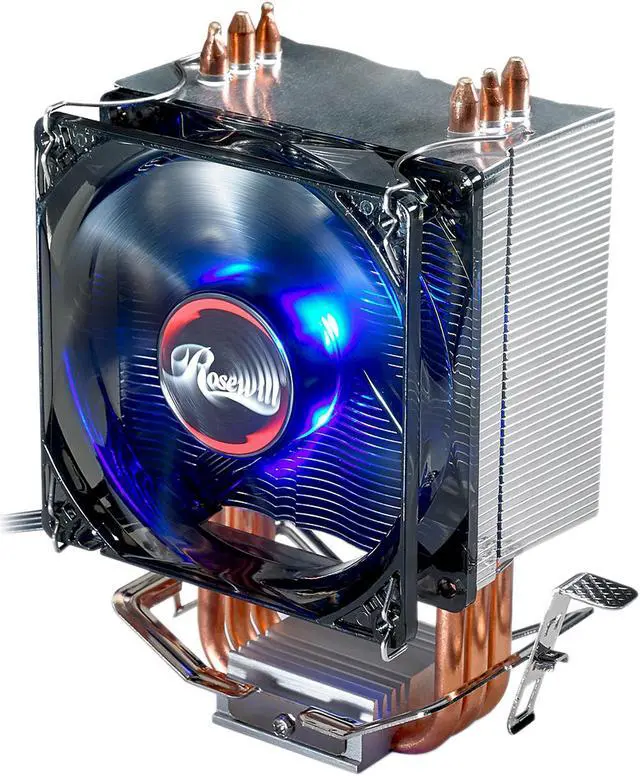 Alt view image 3 of 10 - Rosewill Long Life Sleeve Bearing CPU Cooler, 92mm PWM Cooling Fan, 3 Direct Contact CPU Heatsink Pipes, Supports Intel i3/i5/i7 CPU Socket LGA 775/1366/1150/1151/1155/1156 & AMD CPU - ROCC-16003