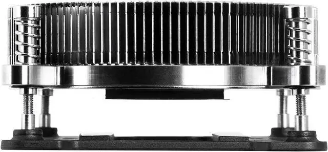 Alt view image 4 of 6 - Rosewill ROCC-17001 1U Low Profile CPU Cooler, Full Copper & Aluminum Structure 60 mm PWM Fan & 4-Pin Connector, Slim 27mm Height
