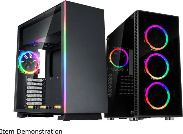 Alt view image 8 of 8 - Rosewill RGBF-S12001 120mm Dual Ring Addressable RGB Case Fan Hub Set, True RGB LED Case Fans (3-Pack) and 8-Port Fan Hub, Ultra Quiet Cooling with Long Life Rifle Bearings