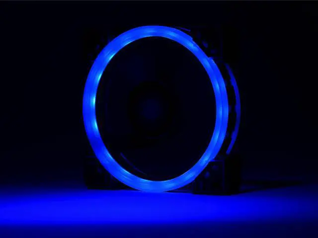 Alt view image 4 of 9 - Rosewill 120mm True RGB LED Case Fan (1-Pack), Dual Ring Addressable RGB, Ultra Quiet Cooling with Long Life Rifle Bearing - RGBF-S12002