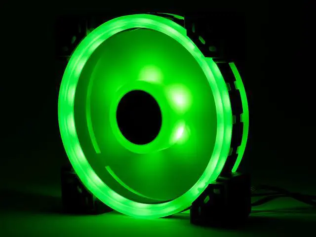 Alt view image 8 of 8 - Rosewill RGBF-S12003 (3-Pack) 120mm Addressable RGB Fans and 8-Port Hub Set, Dual Ring True RGB LED, Ultra Quiet Cooling with Long Life Rifle Bearings