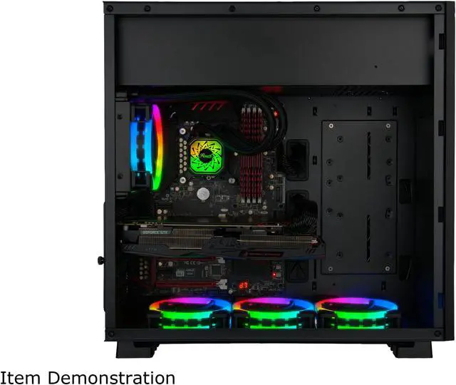 Alt view image 7 of 7 - Rosewill PB120-RGB 120mm AIO CPU Liquid Cooler, All-In-One Closed Loop PC Water Cooling, Quiet Addressable RGB Ring Fan, Intel/AMD Compatible, 400mm Sleeved Tubing