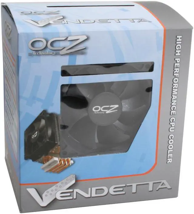Alt view image 10 of 10 - OCZ Vendetta 92mm Ball CPU Cooler
