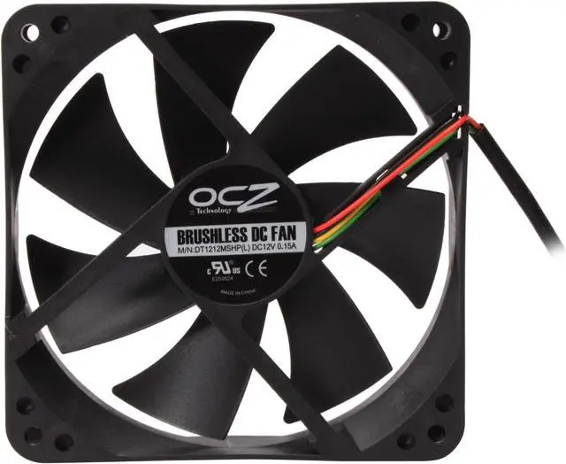 Alt view image 11 of 16 - OCZ OCZTGLADM 120mm Rifle CPU Cooler
