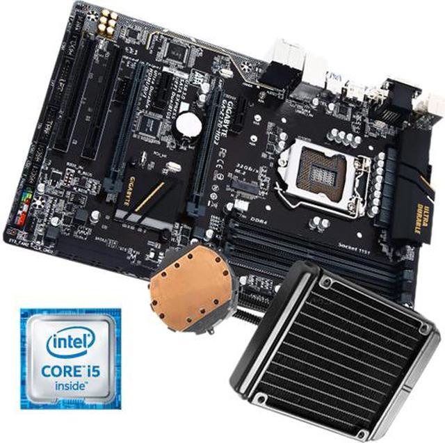 GIGABYTE Z170 MB and Intel Core i5-6600K 3.5GHz Liquid Cooled