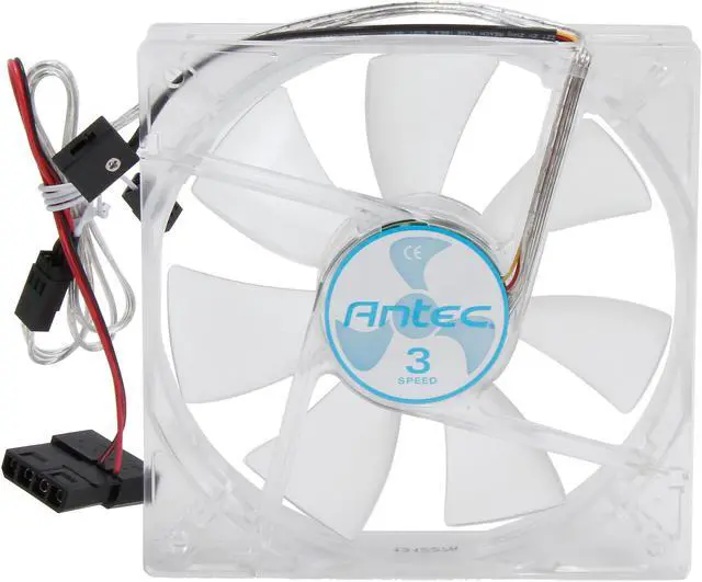 Alt view image 4 of 5 - Antec 761345-75120-9 3-Speed Case Cooling Fan