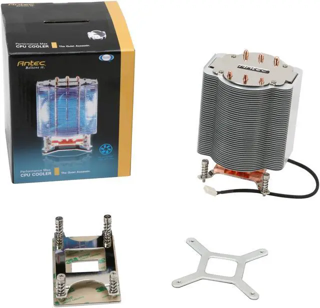 Alt view image 6 of 6 - Antec Max CPU Cooler 92mm CPU Cooler