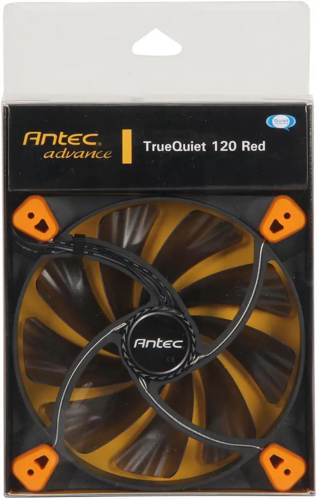 Alt view image 5 of 5 - Antec True Quiet 120 RED Red LED Cooling Fan