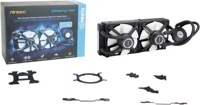 Alt view image 7 of 7 - Antec KUHLER H2O 1250 Water/Liquid CPU Cooler 240MM