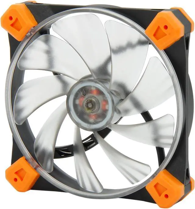Alt view image 2 of 5 - Antec TrueQuiet 120 UFO Wt White LED Case Fan