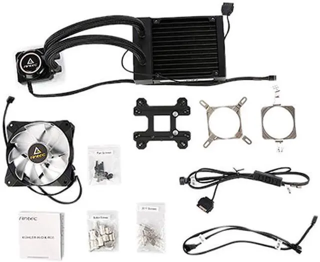 Alt view image 4 of 5 - Antec Kühler H2O K Series K120 RGB All in One CPU Cooler