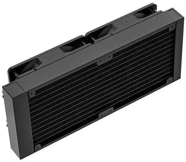 Alt view image 5 of 5 - Antec Skeleton 240 ARGB Liquid CPU Cooler, 240mm Radiator, 2 x  120mm PWM ARGB Fans, Hydraulic Bearing, Copper Base, Intel LGA 115X/1200/1700/20XX, AMD AM4/AM5, Black