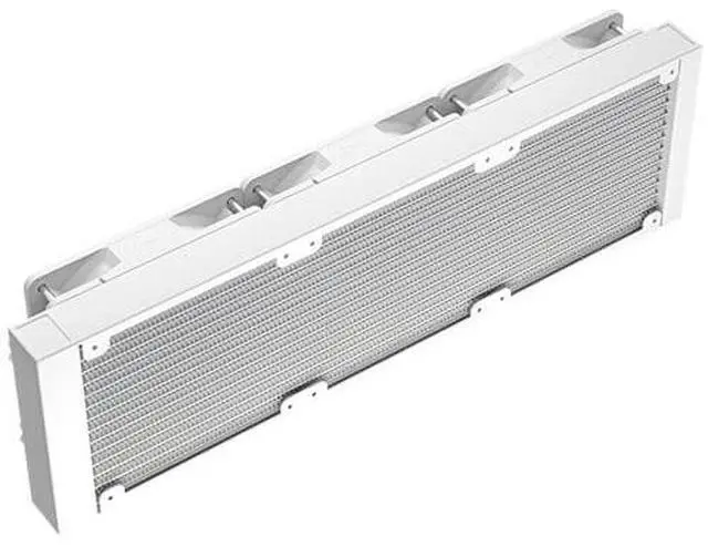 Alt view image 4 of 5 - Antec Skeleton 360 ARGB White Liquid CPU Cooler, 360mm Radiator, 3 x 120mm PWM ARGB Fans, Hydraulic Bearing, Copper Base, Intel LGA 115X/1200/1700/20XX, AMD AM4/AM5