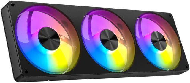 Alt view image 7 of 10 - Antec Skeleton Matrix 360 ARGB Liquid CPU Cooler, 360mm Radiator, Single-Frame Fan, Hydraulic Bearing, Copper Base, Intel LGA 115X/1200/1700/1851/20XX, AMD AM4/AM5, Black