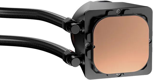 Alt view image 4 of 10 - Antec Skeleton Matrix 360 ARGB Liquid CPU Cooler, 360mm Radiator, Single-Frame Fan, Hydraulic Bearing, Copper Base, Intel LGA 115X/1200/1700/1851/20XX, AMD AM4/AM5, Black