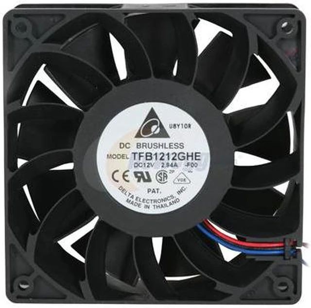 Alt view image 2 of 6 - Delta TFB1212GHE-F00 Case cooler