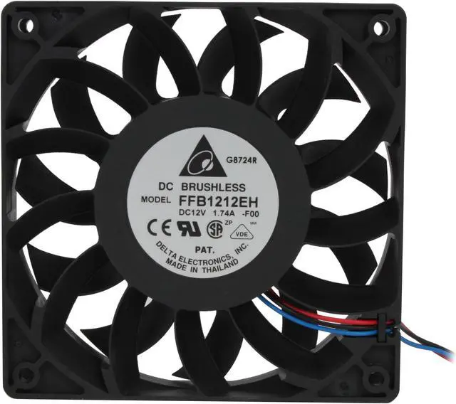 Alt view image 5 of 5 - Delta FFB1212EH-F00 Case Cooler