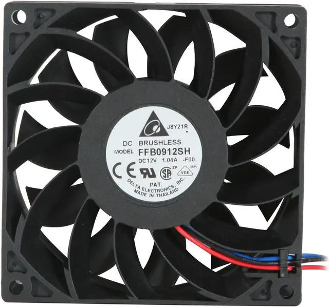 Alt view image 2 of 6 - Delta FFB0912SH-F00 92mm Case Cooler