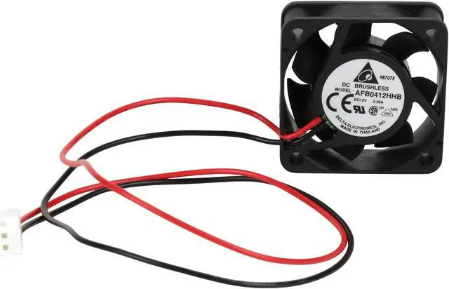Alt view image 4 of 5 - Delta AFB0412HHB 40mm Non-LED LED Case Fan