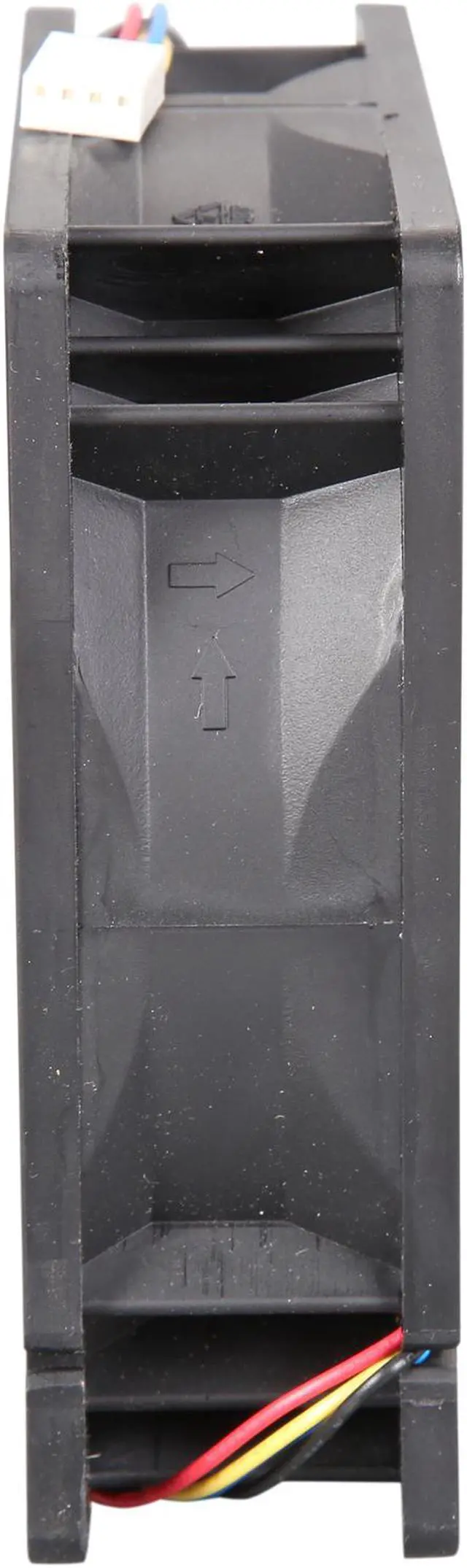 Alt view image 4 of 6 - Delta AFB1212HHE PWM Cooling Fan, 2900 RPM, 120 CFM, 44 dBA, 120x120x38mm, Dual Ball Bearing, PWM connection for Smart Fan Speed Control