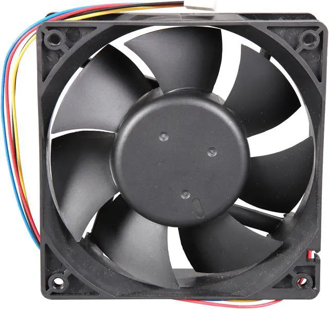 Alt view image 5 of 6 - Delta AFB1212HHE PWM Cooling Fan, 2900 RPM, 120 CFM, 44 dBA, 120x120x38mm, Dual Ball Bearing, PWM connection for Smart Fan Speed Control