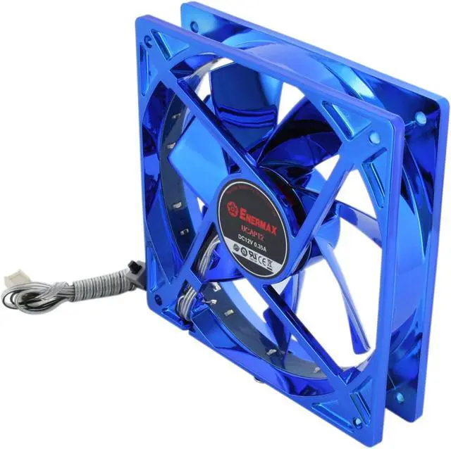 Alt view image 6 of 10 - ENERMAX Apollish UCAP12-BL 120mm Case Fan