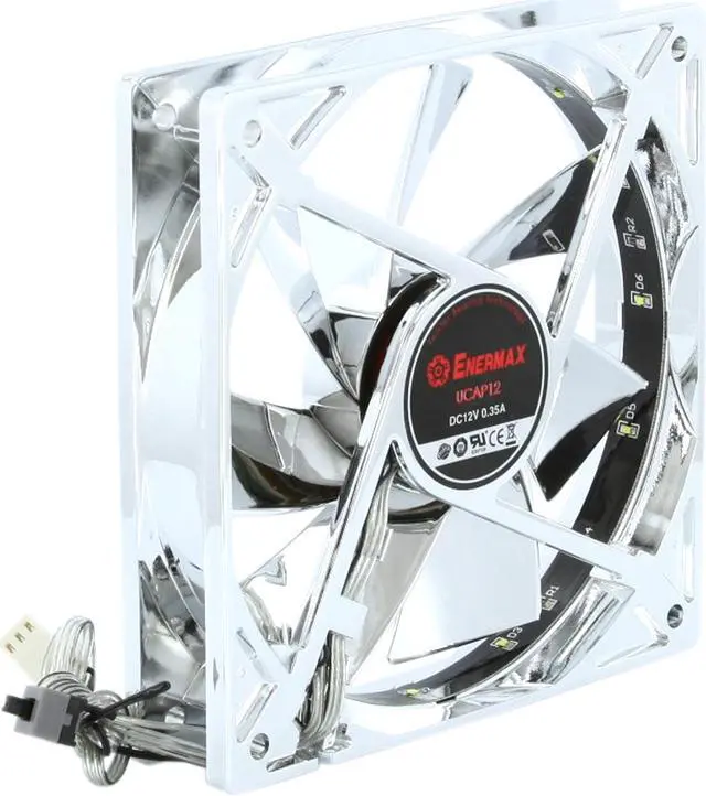 Alt view image 8 of 10 - ENERMAX Apollish UCAP12-S 120mm Case Fan