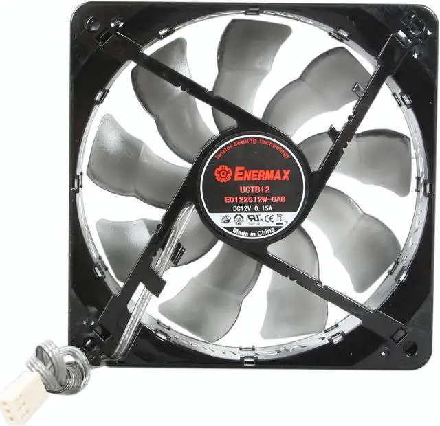 Alt view image 4 of 5 - ENERMAX TB SILENCE UCTB12 120mm Case Fan