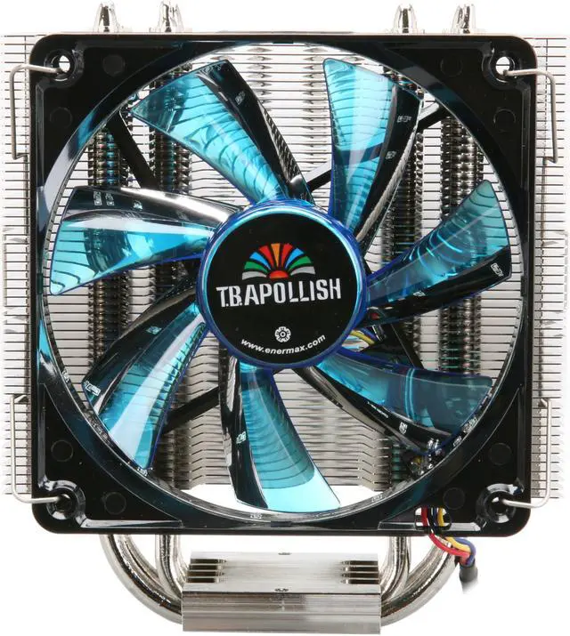 Alt view image 2 of 6 - Enermax ETS-T40-TA CPU Cooler(Side Flow) With T.B.APOLLISH PWM Twister Bearing Fan Compatible with latest Intel 2011/1366/1155 and AMD FM2/FM1/AM3+
