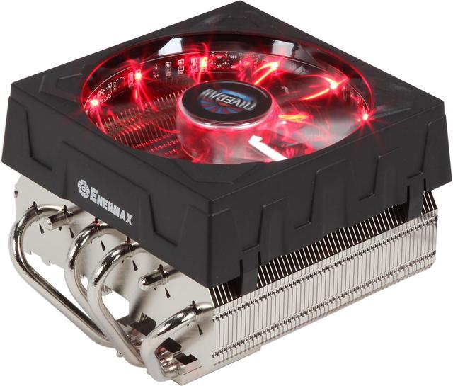 Enermax ETD-T60-VD (Down Flow) CPU Cooler With T.B. Vegas Duo 120mm  Red/Blue LED PWM Twister Bearing Fan