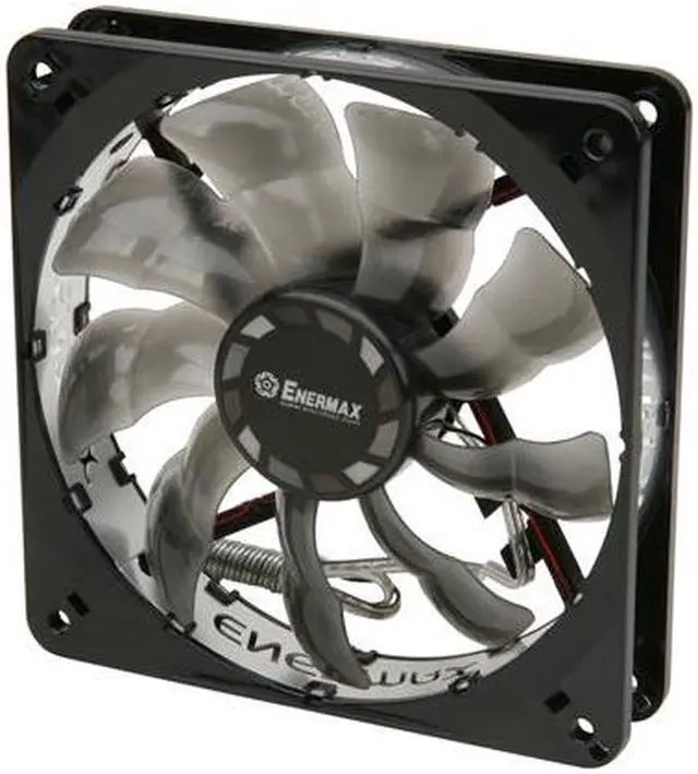Alt view image 3 of 5 - ENERMAX T.B. Silence UCTB12N-R Red LED Case Fan