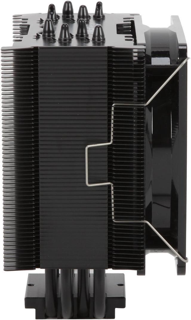 Alt view image 3 of 6 - Enermax ETS-T40-BK Black 120mm Twister CPU Cooler with TB Apollish Blue LED PWM Fan