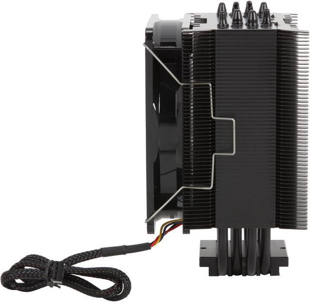 Alt view image 5 of 6 - Enermax ETS-T40-BK Black 120mm Twister CPU Cooler with TB Apollish Blue LED PWM Fan